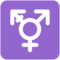 Transgender Symbol emoji on Twitter